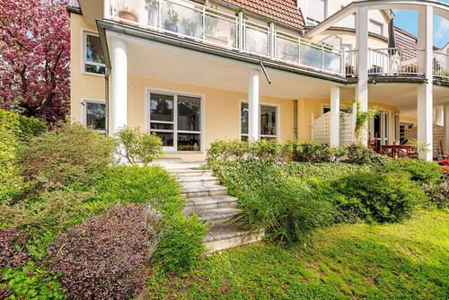 Blick vom Garten - 