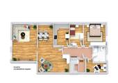 Grundriss Dachgeschoss - beschriftet - 