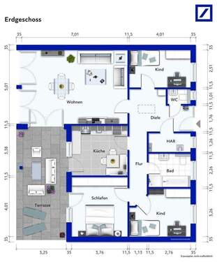 Erdgeschoss - Bungalow mit 115,00 m&sup2; in Taucha zum Kaufen