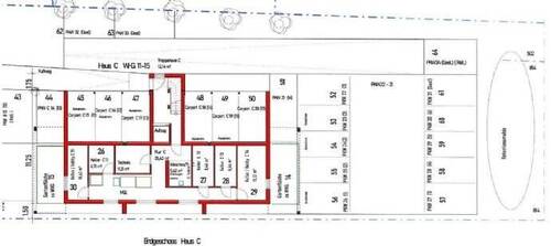 Erdgeschoss mit Keller und KFZ-Stellplätzen - 