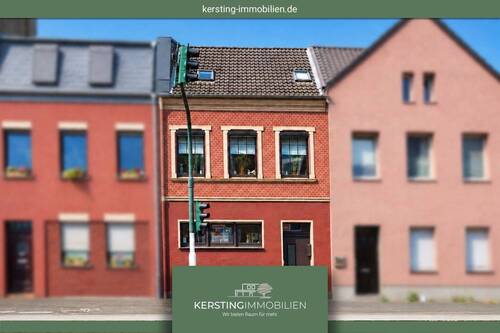 Krefeld - Uerdingen - Krefeld-Uerdingen! Hübsches Altbau-Stadthaus mit historischer Rotklinkerfassade und sonnigem Garten!