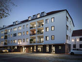 Hausansicht bei Nacht - 