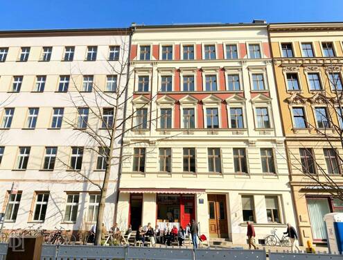 Außenansicht - 4-Zimmer-Wohnung in begehrter Kiezlage- Bel Étage im Kollwitzkiez