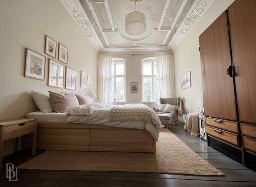 Schlafzimmer - 4 Zimmer Etagenwohnung zum Kaufen in Berlin