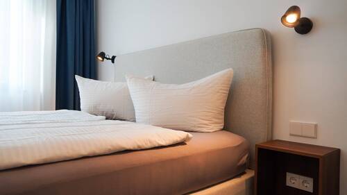 Innenvisualisierung Schlafzimmer - Etagenwohnung mit 112,30 m&sup2; in Ostseebad Binz zum Kaufen