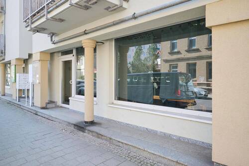 Schaufenster von außen - 