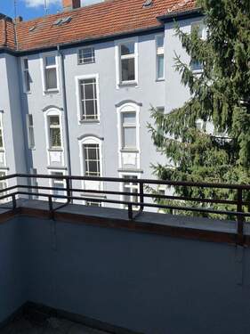 Aussicht vom Balkon - 