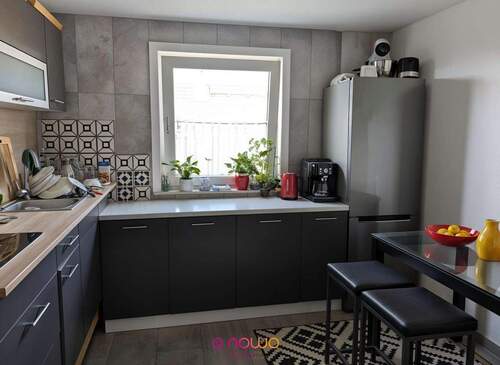 Küche - (Möblierungsvorschlag) - Etagenwohnung mit 63,90 m&sup2; in Bad Harzburg zum Kaufen