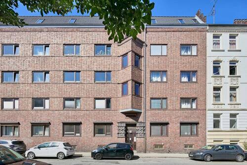 Frontalansicht - 3 Zimmer Etagenwohnung zum Kaufen in Hamburg