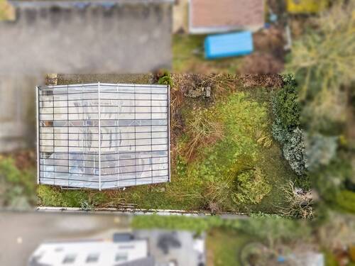 Vogelperspektive - Grundstück in Karlsruhe / Palmbach