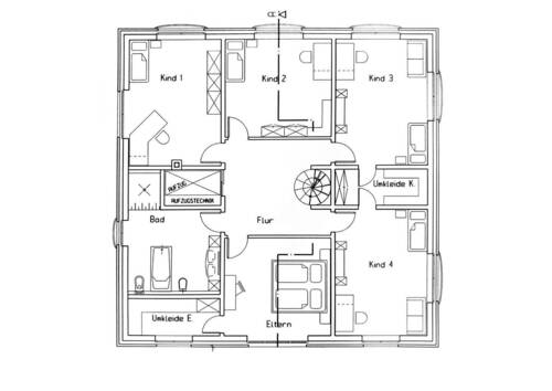 Obergeschoss - 8 Zimmer Einfamilienhaus zum Kaufen in Wettringen