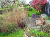 Sitzbank vor dem Teich - 