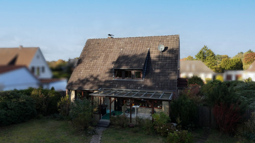 Rückansicht - 5 Zimmer Einfamilienhaus in Ottersberg