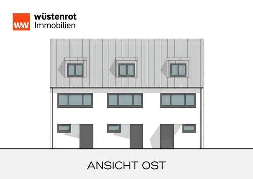 Ostansicht - 5 Zimmer Reihenmittelhaus zum Kaufen in Baldham
