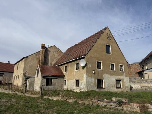 Bild 1 - Einfamilienhaus mit Scheune in Ebersbach OT Naunhof zum Sanieren
