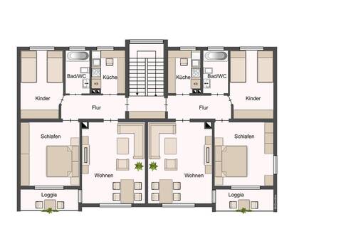 2 und 3. Obergeschoss - 