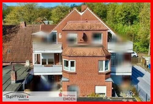 Rückansicht - 3 Zimmer Etagenwohnung zum Kaufen in Emden