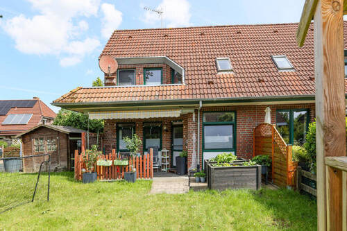 Außenansicht - Doppelhaushälfte mit 104,30 m&sup2; in Schortens-Grafschaft zum Kaufen