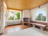 Wohnzimmer - 7 Zimmer Einfamilienhaus in Oberteuringen