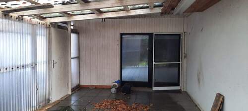 Terrasse mit Überdachung - 