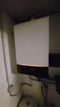 moderne Brennwerttherme - 