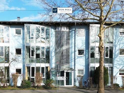 Titelbild-Logo - Helle, lichtdurchflutete 2 ZKB Erdgeschosswohnung mit Wintergarten, IN-West nahe Klinikum
