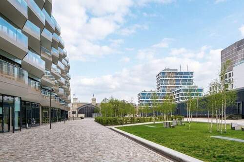 Blick Richtung Hamburger Bahnhof - 