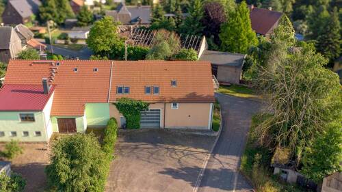 Ansicht Rückseite - 7 Zimmer Mehrfamilienhaus, Wohnhaus zum Kaufen in Döbeln
