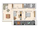 Wohnung 24 - Etagenwohnung mit 103,90 m&sup2; in Röttenbach zum Kaufen