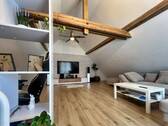 Wohnzimmer - 6 Zimmer Einfamilienhaus in Kuchen