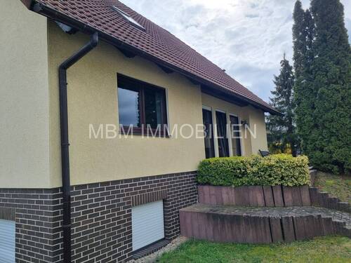 Blick auf die Terrasse - 
