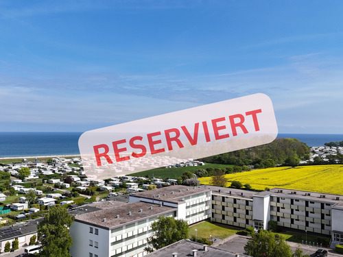 RESERVIERT - OSTSEE-KAUF OSTSEEBLICK FERIENVERMIETUNG MÖGLICH 1 Zi.-APP. LOGGIA MÖBLIERT STLPL.