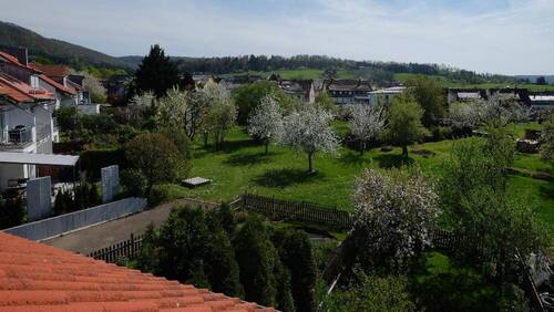 Blick in die Landschaft vom Dachgeschoss - 