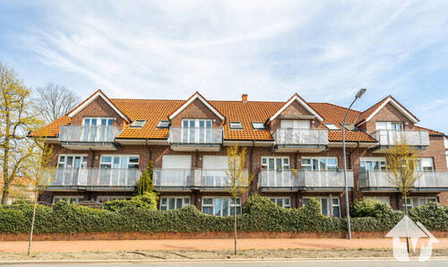 Ansicht Balkone - 2 Zimmer Etagenwohnung zum Kaufen in Meppen