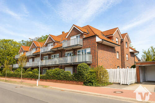 Ansicht hinten - 2 Zimmer Etagenwohnung in Meppen