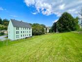 Hausansicht hinten mit Wäscheplatz - Mehrfamilienhaus, Wohnhaus mit 347,00 m² in Grünhainichen zum Kaufen