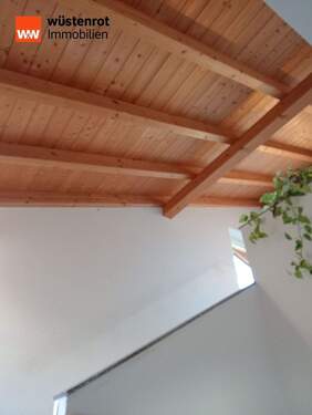 Sichtdachstuhl flur und Wohnung OG - 