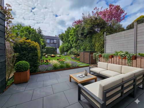 Visualisierung Terrasse - 