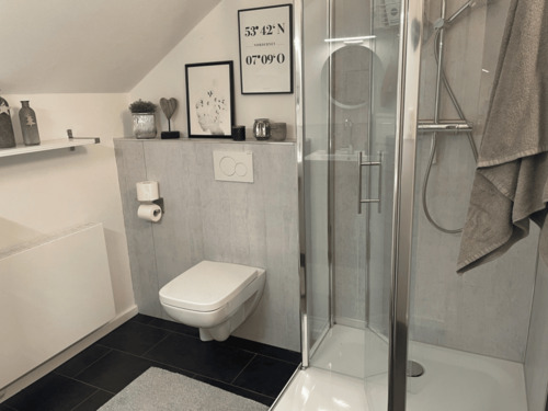 Badezimmer - Etagenwohnung mit 64,00 m&sup2; in Balve zur Miete