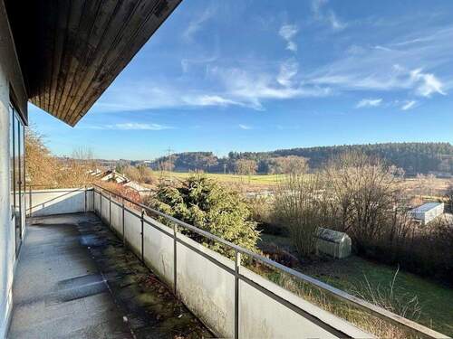 Balkon mit weitem Blick - 