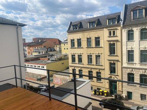 Ausblick von der Dachterrasse - 