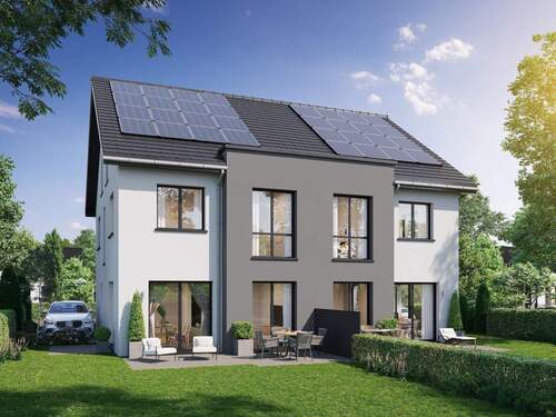 Rückansicht - 6 Zimmer Doppelhaushälfte zum Kaufen in Verl