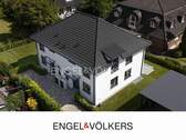 Vogelperspektive - Wohnkomfort der nächsten Generation - Neubau-Doppelhaushälfte mit Effizienz & Stil