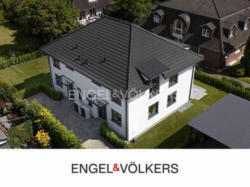 Vogelperspektive - Wohnkomfort der nächsten Generation - Neubau-Doppelhaushälfte mit Effizienz & Stil