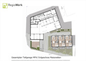 Gesamtplan Tiefgarage MFH - 3 Zimmer Etagenwohnung in Binzen