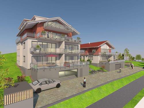 Perspektive 1 - Etagenwohnung mit 92,60 m&sup2; in Bad Emstal zum Kaufen