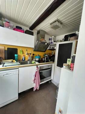 Offene Küche mit Einbauküche (inklusive) - 