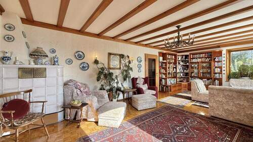 Wohnzimmer (EG) mit Seesicht - 