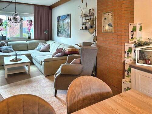 Wohn- und Esszimmer - Doppelhaushälfte mit 78,60 m&sup2; in Übach-Palenberg zum Kaufen