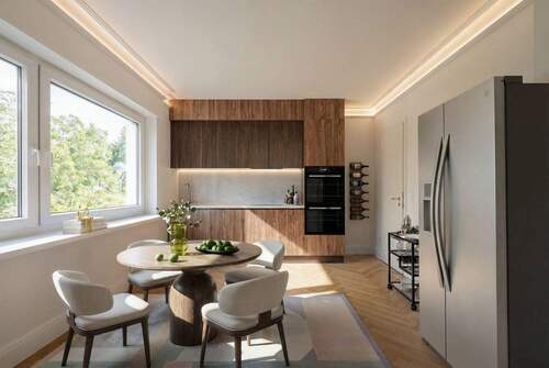 Küche (OG Einrichtungsbeispiel) - 1 Zimmer Mehrfamilienhaus, Wohnhaus in Frankfurt am Main